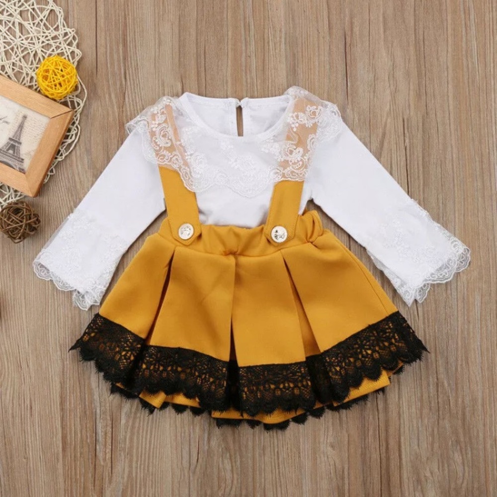 SOLD—Baby girl 2 piece dress